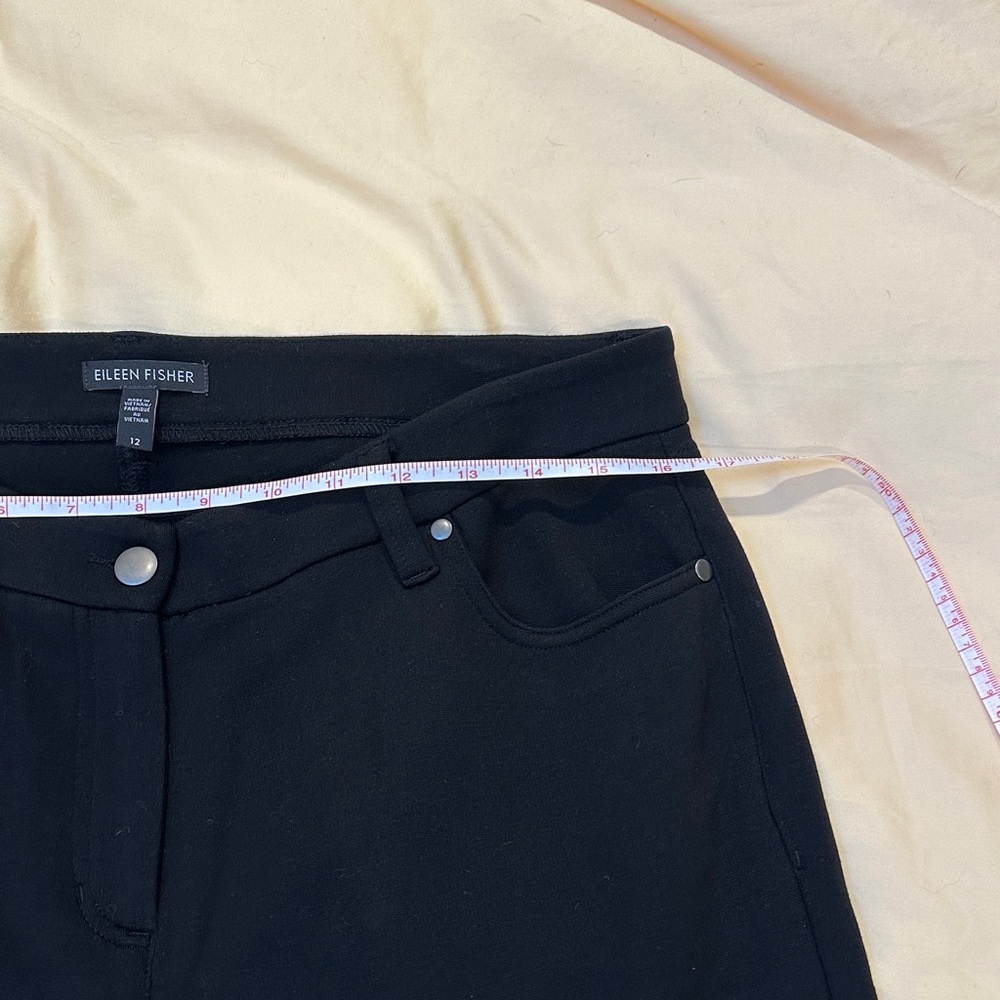 Eileen Fisher Women's Black pants - Picture 3 of 6